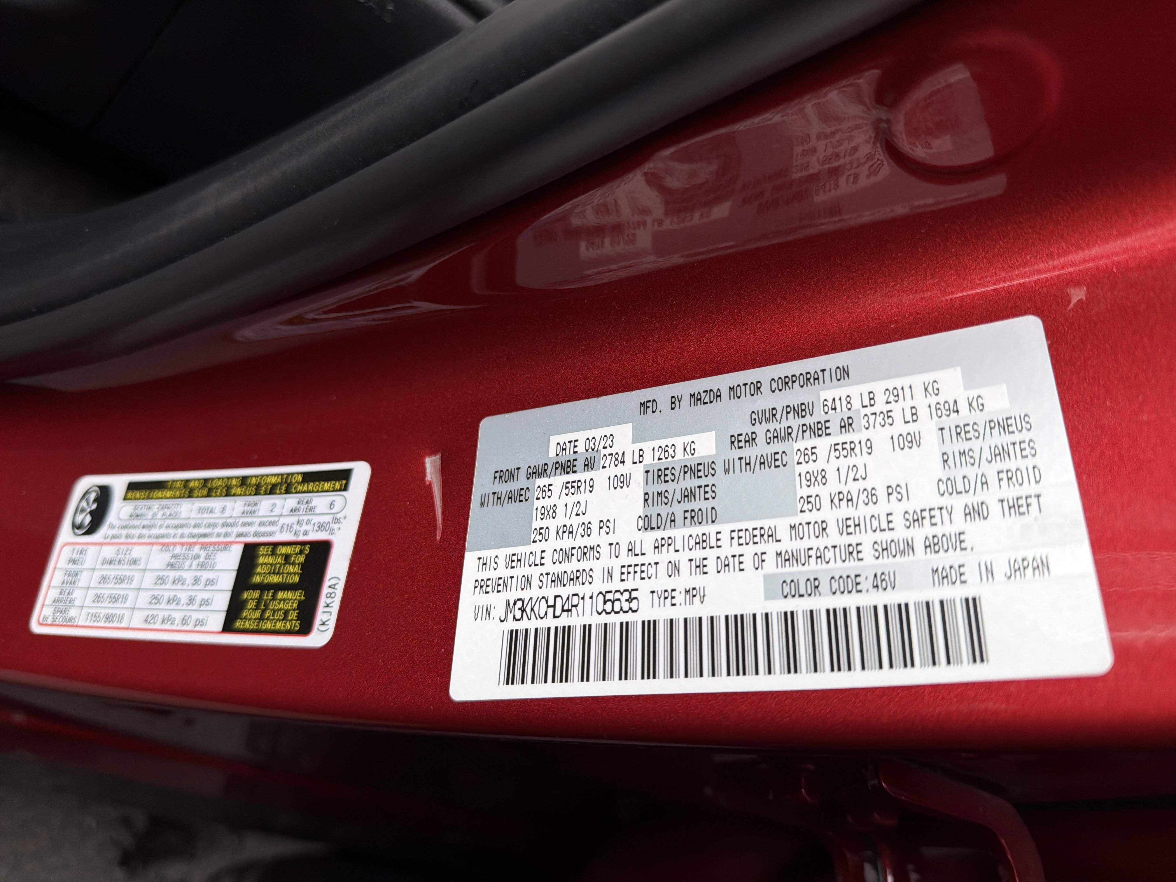 Certified 2024 MAZDA CX-90 3.3 Turbo w/ Preferred Plus image 31