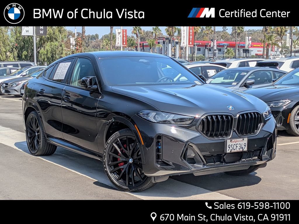 Certified 2025 BMW X6 xDrive40i w/ Premium Package AWD/4WD image 1