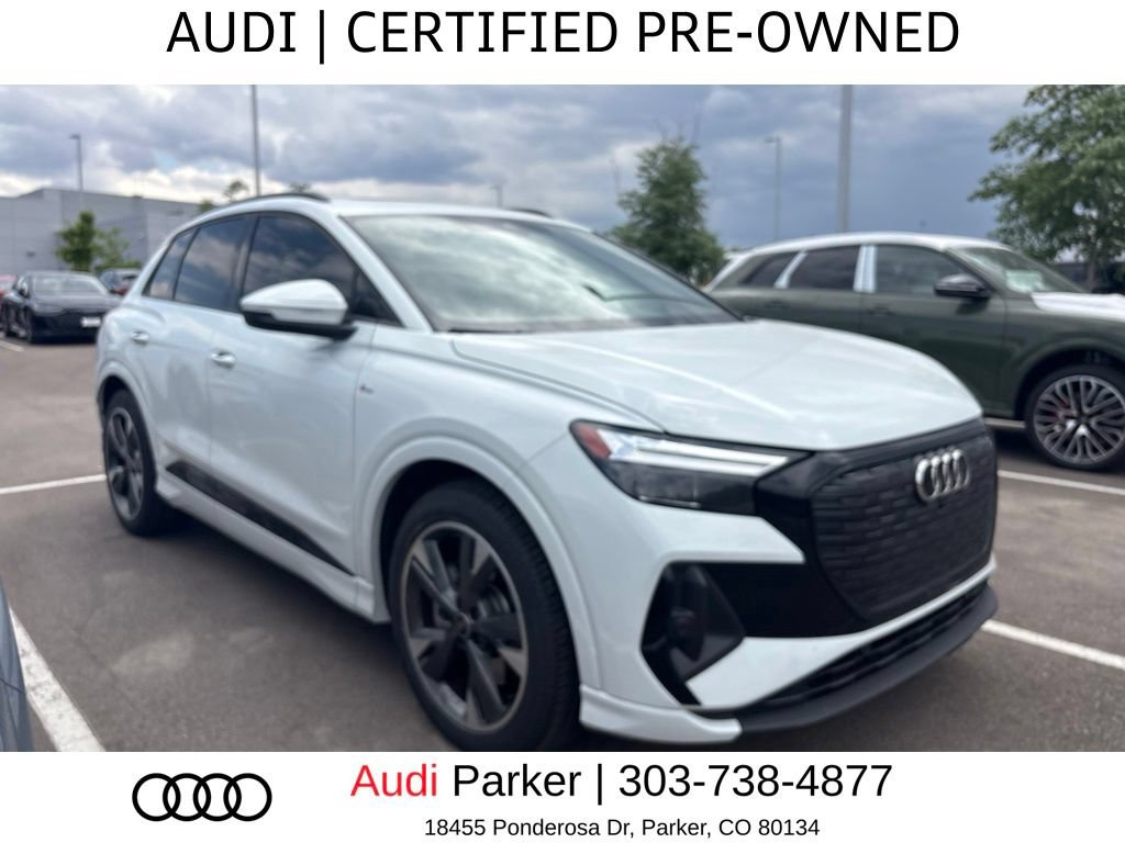 Used 2024 Audi Q4 e-tron Premium w/ Convenience Package AWD/4WD image 2