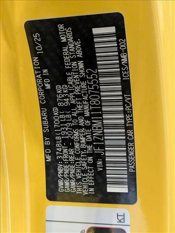 New 2026 Toyota GR86 YUZU Limited image 10