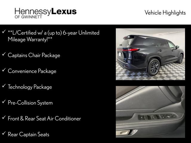 Used 2024 Lexus TX 350 AWD w/ Captains Chair Package image 12
