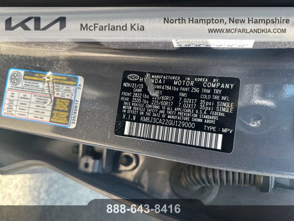 Used 2016 Hyundai Tucson Eco AWD/4WD image 14