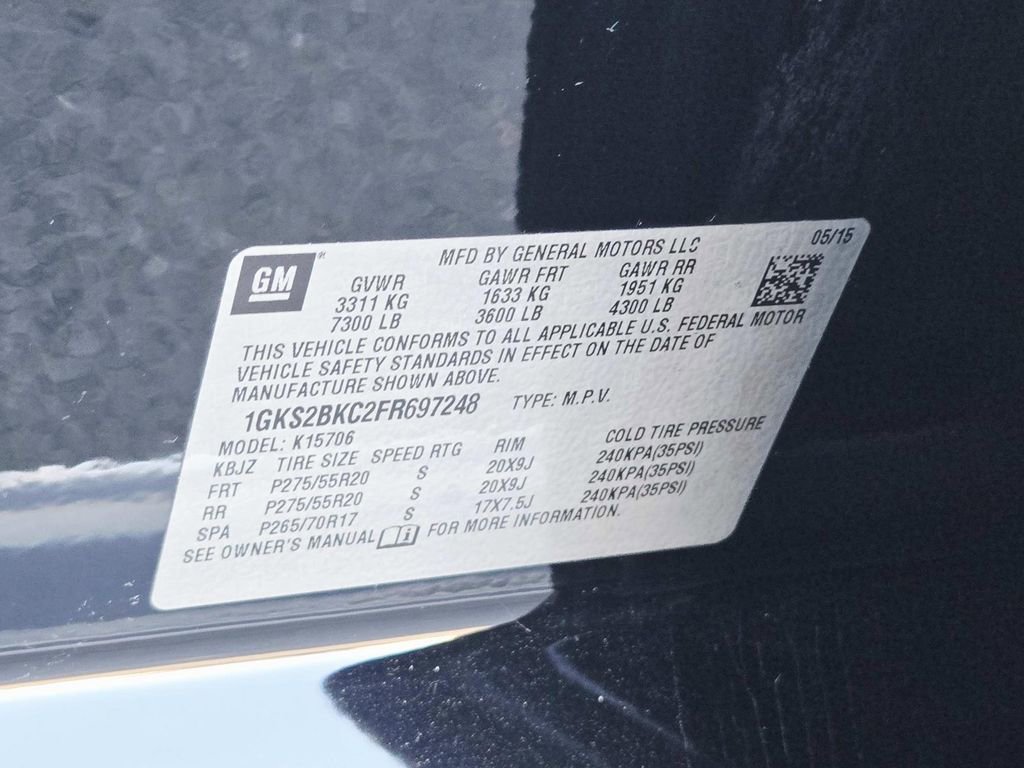 Used 2015 GMC Yukon SLT w/ HD Trailering Package image 45