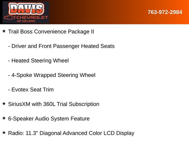New 2026 Chevrolet Colorado Trail Boss AWD/4WD image 10