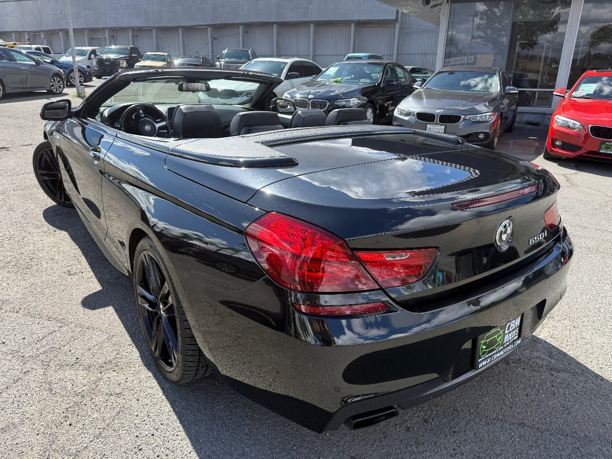 Used 2017 BMW 650i Convertible RWD image 5