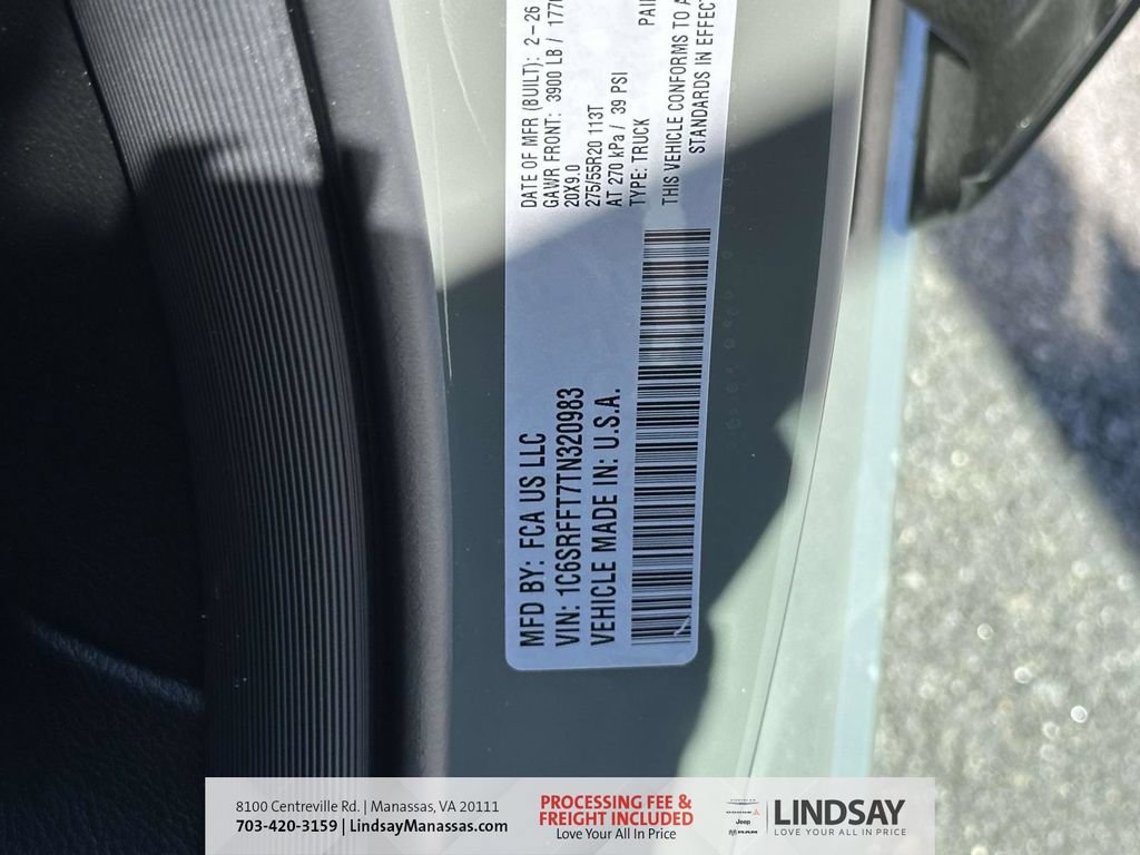 New 2026 RAM 1500 Big Horn AWD/4WD image 34