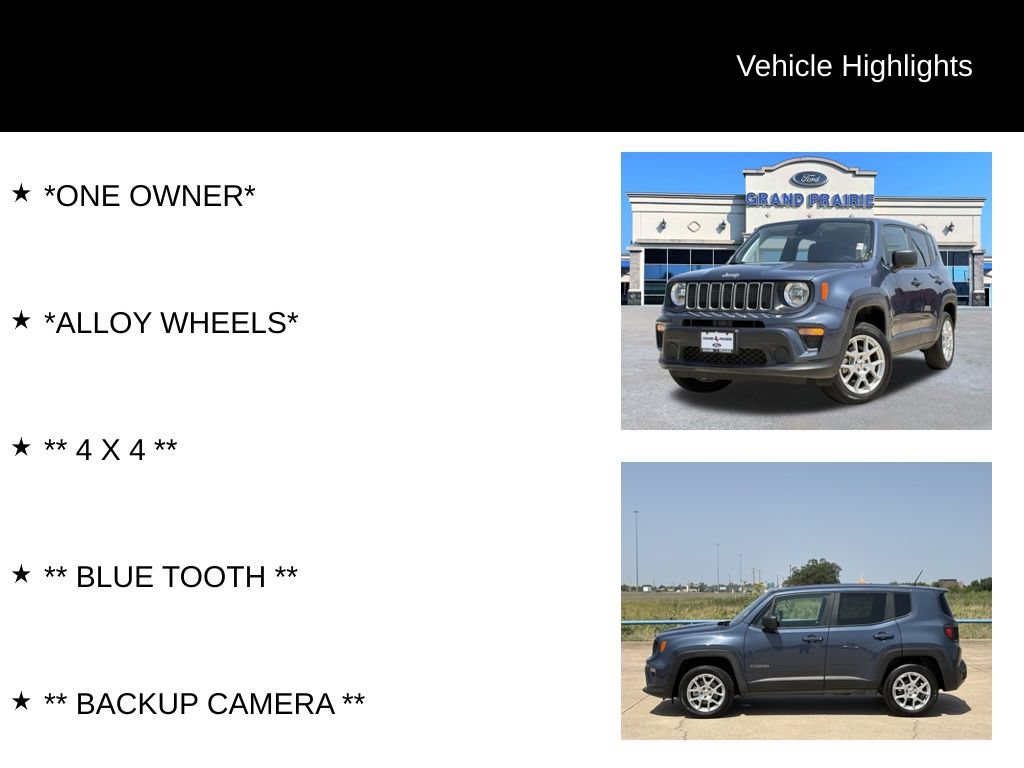 Used 2023 Jeep Renegade Latitude AWD/4WD image 4