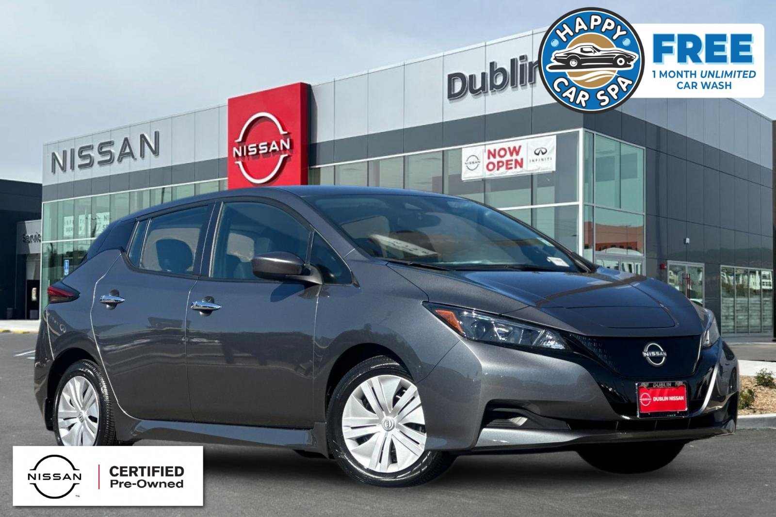 Certified 2025 Nissan Leaf S