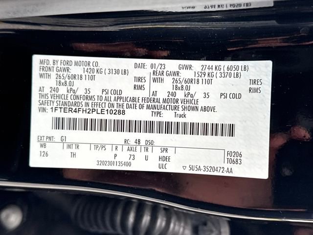 Used 2023 Ford Ranger XLT w/ Equipment Group 301A Mid image 23