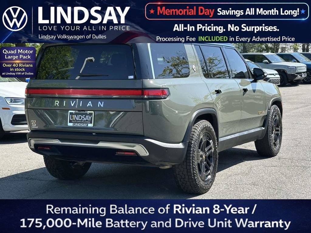 Used 2022 Rivian R1S Launch Edition AWD/4WD image 7