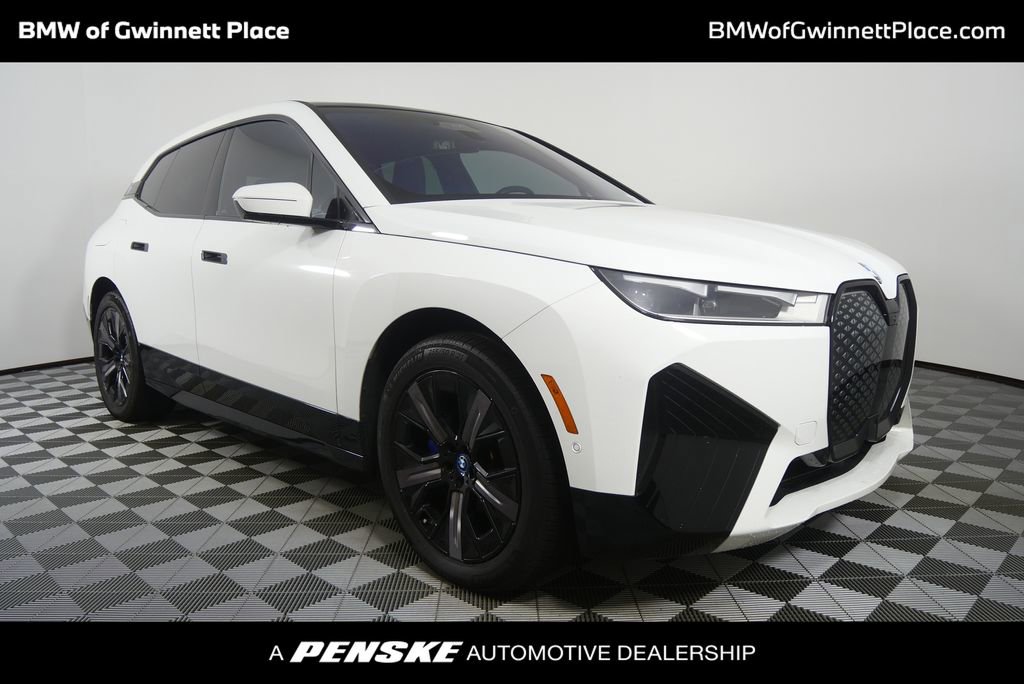 Certified 2024 BMW iX xDrive50 w/ Sport Package AWD/4WD image 1