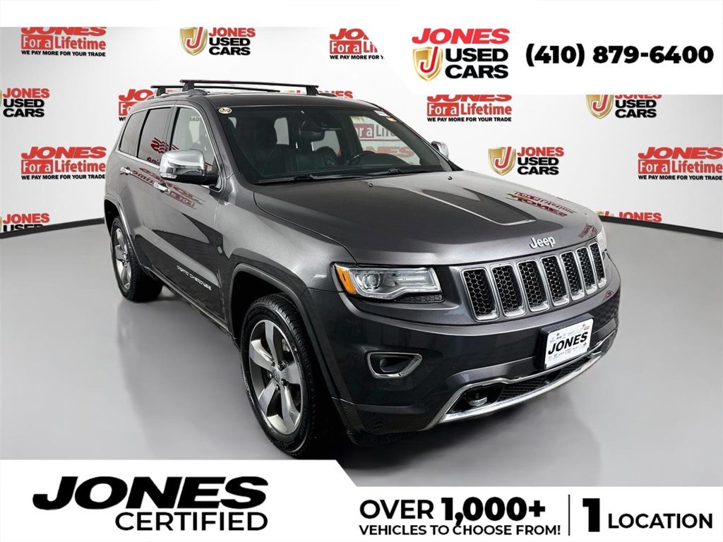 Used 2015 Jeep Grand Cherokee Overland w/ Advanced Technology Group AWD/4WD image 1