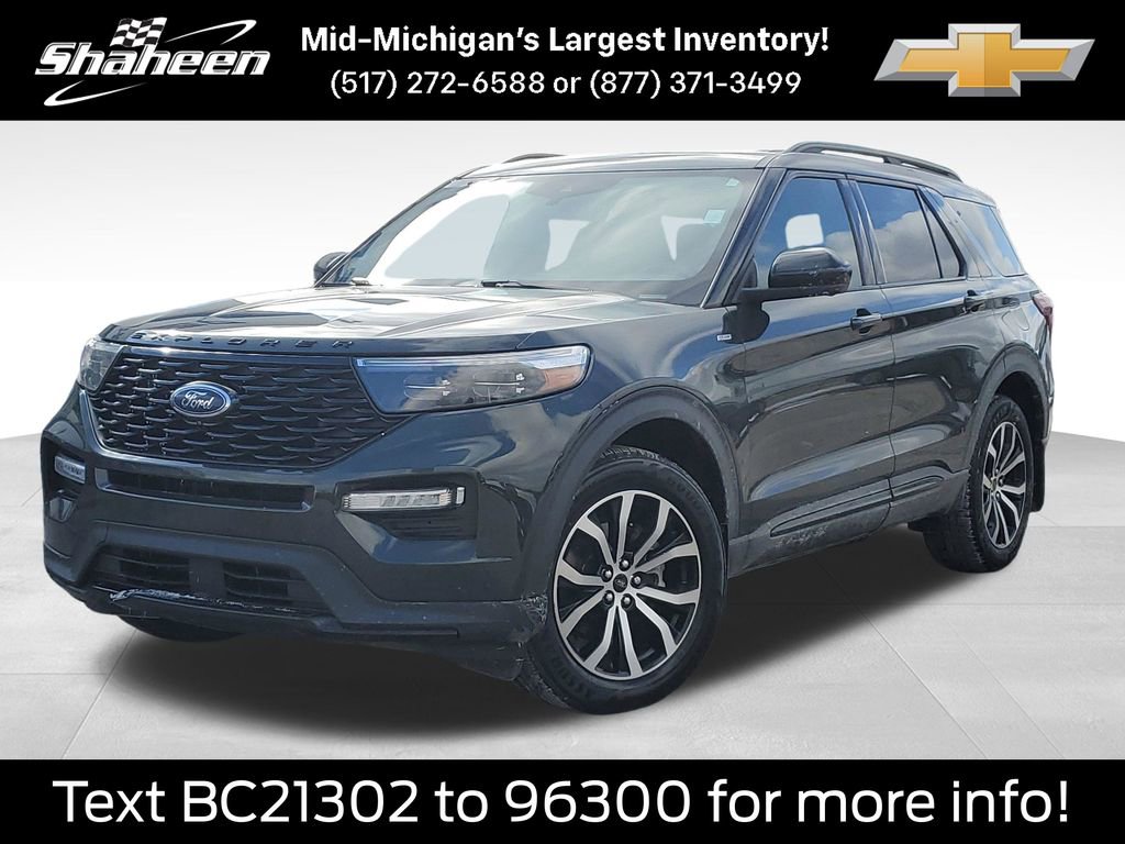 Used 2022 Ford Explorer ST-Line w/ Class IV Trailer Tow Package image 1