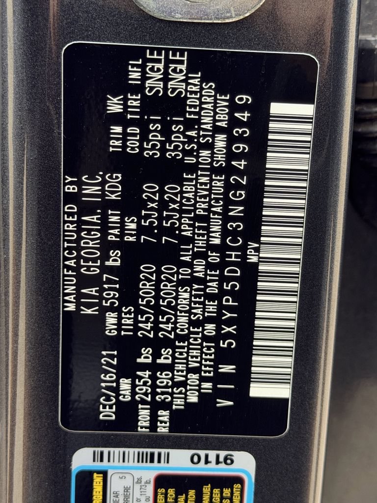 Used 2022 Kia Telluride SX w/ SX Prestige Package AWD/4WD image 32