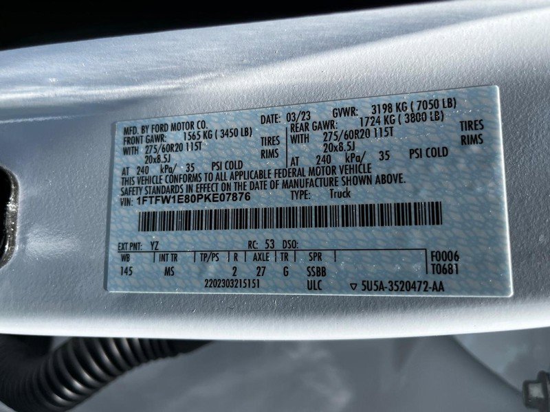 New 2023 Ford F150 XLT w/ Equipment Group 302A High image 16