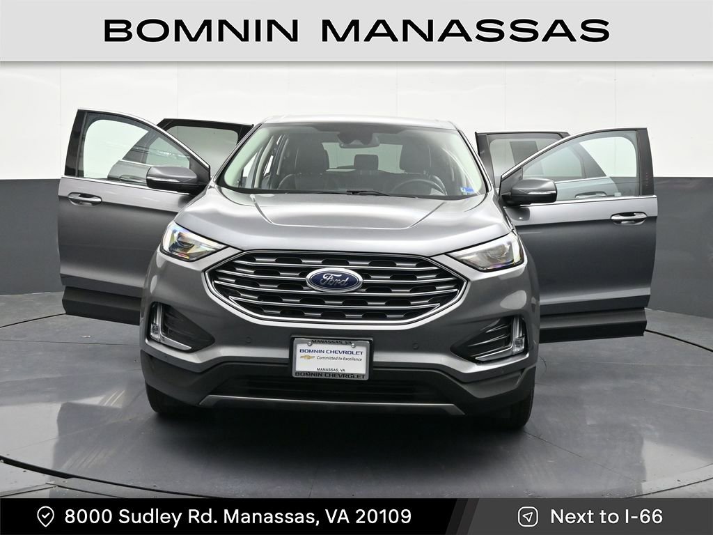 Used 2022 Ford Edge Titanium w/ Class II Trailer Tow Package AWD/4WD image 42