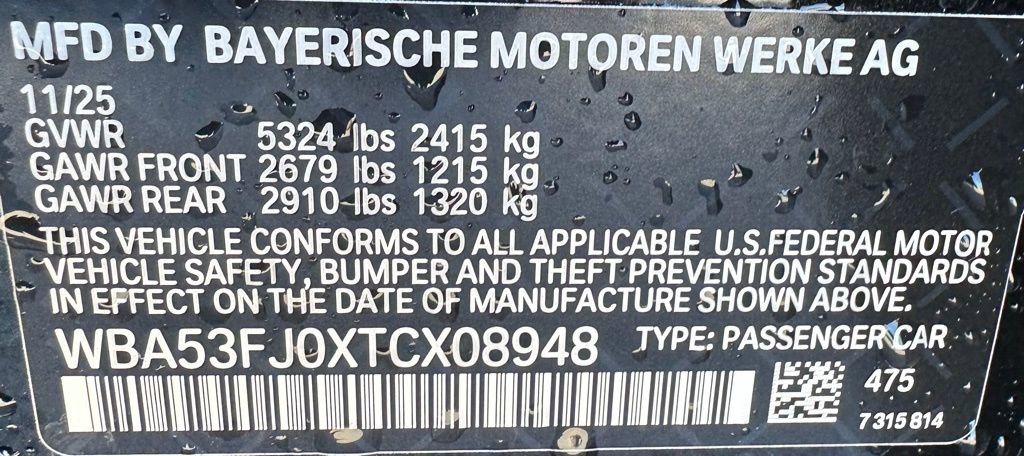 New 2026 BMW 530i xDrive w/ M Sport Package image 40