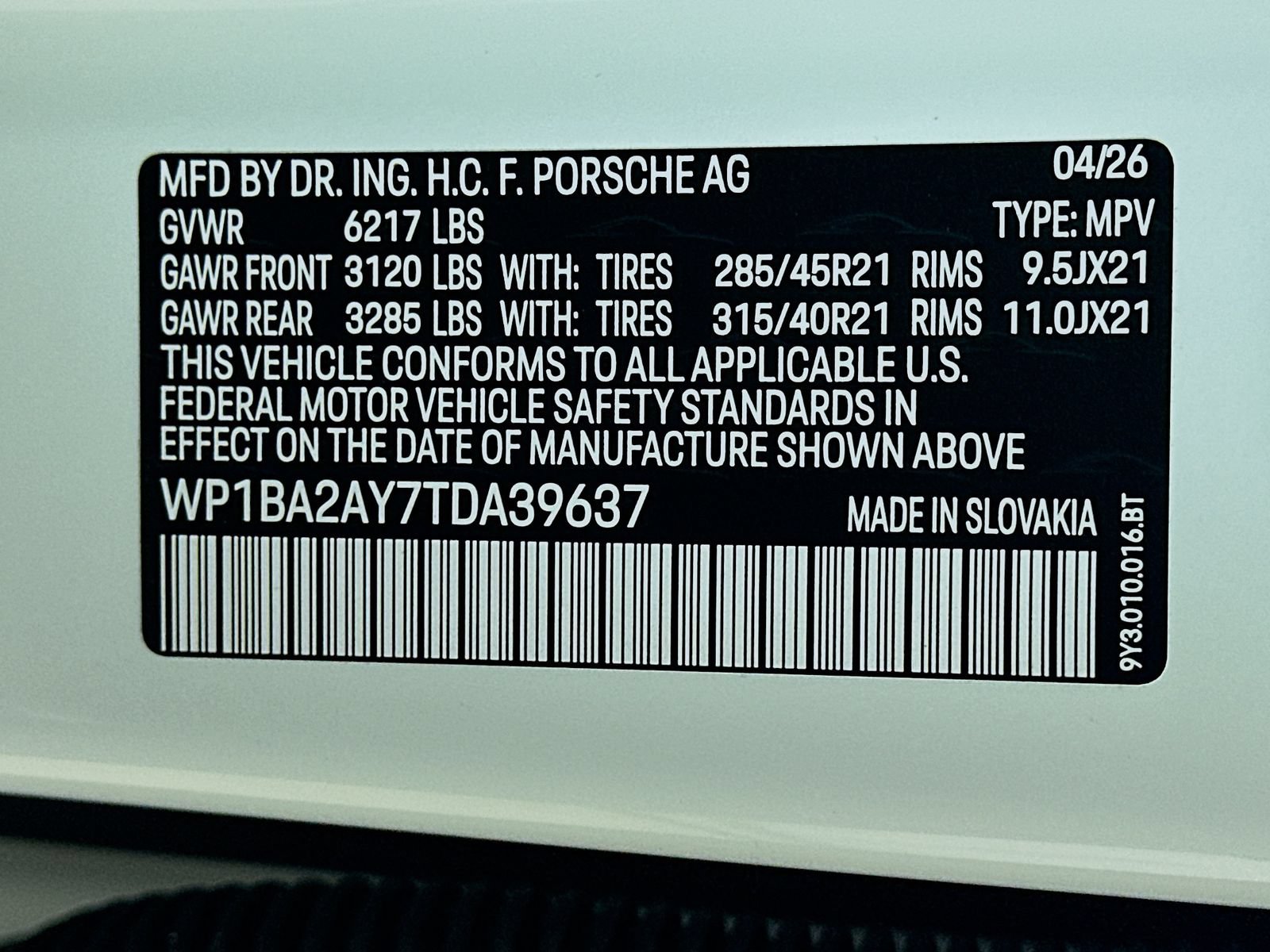 New 2026 Porsche Cayenne Coupe AWD/4WD image 48