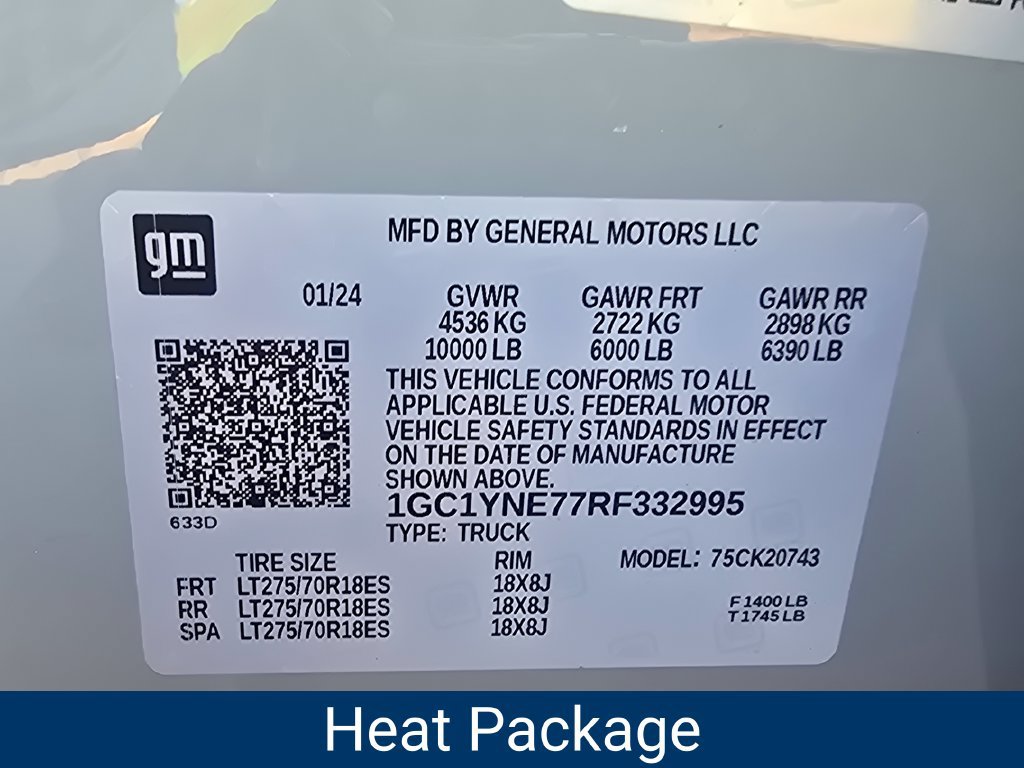 Certified 2024 Chevrolet Silverado 2500 LT w/ Convenience Package AWD/4WD image 10