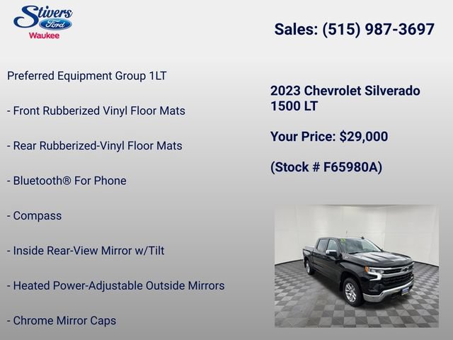Used 2023 Chevrolet Silverado 1500 LT AWD/4WD image 16