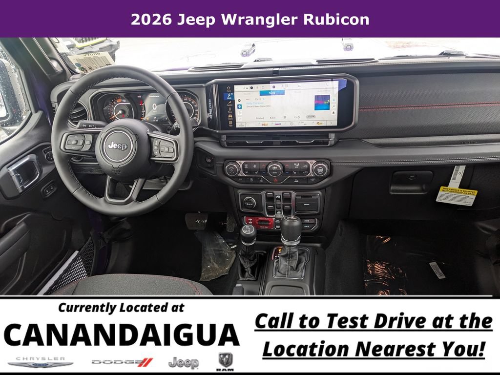 New 2026 Jeep Wrangler Unlimited Rubicon w/ Xtreme 35 Tire Package AWD/4WD image 15