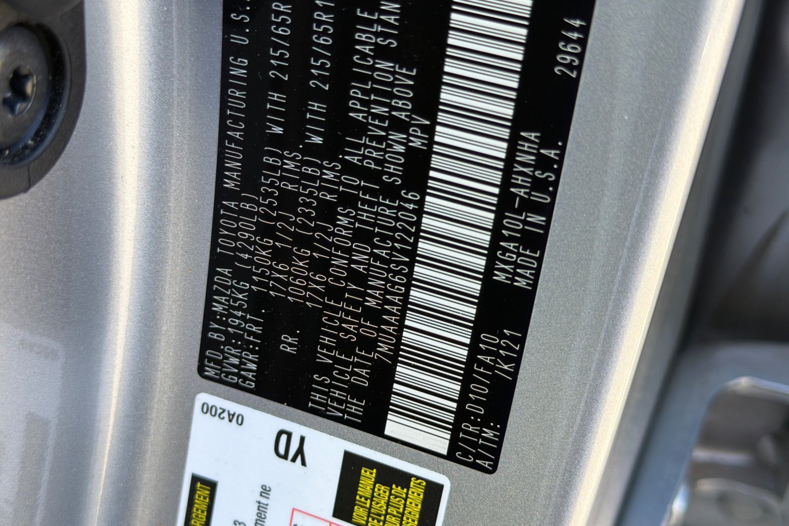 Used 2025 Toyota Corolla Cross L FWD image 42