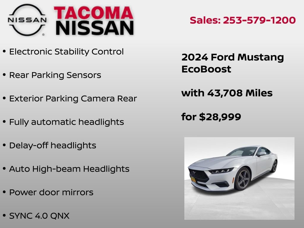 Used 2024 Ford Mustang EcoBoost image 8