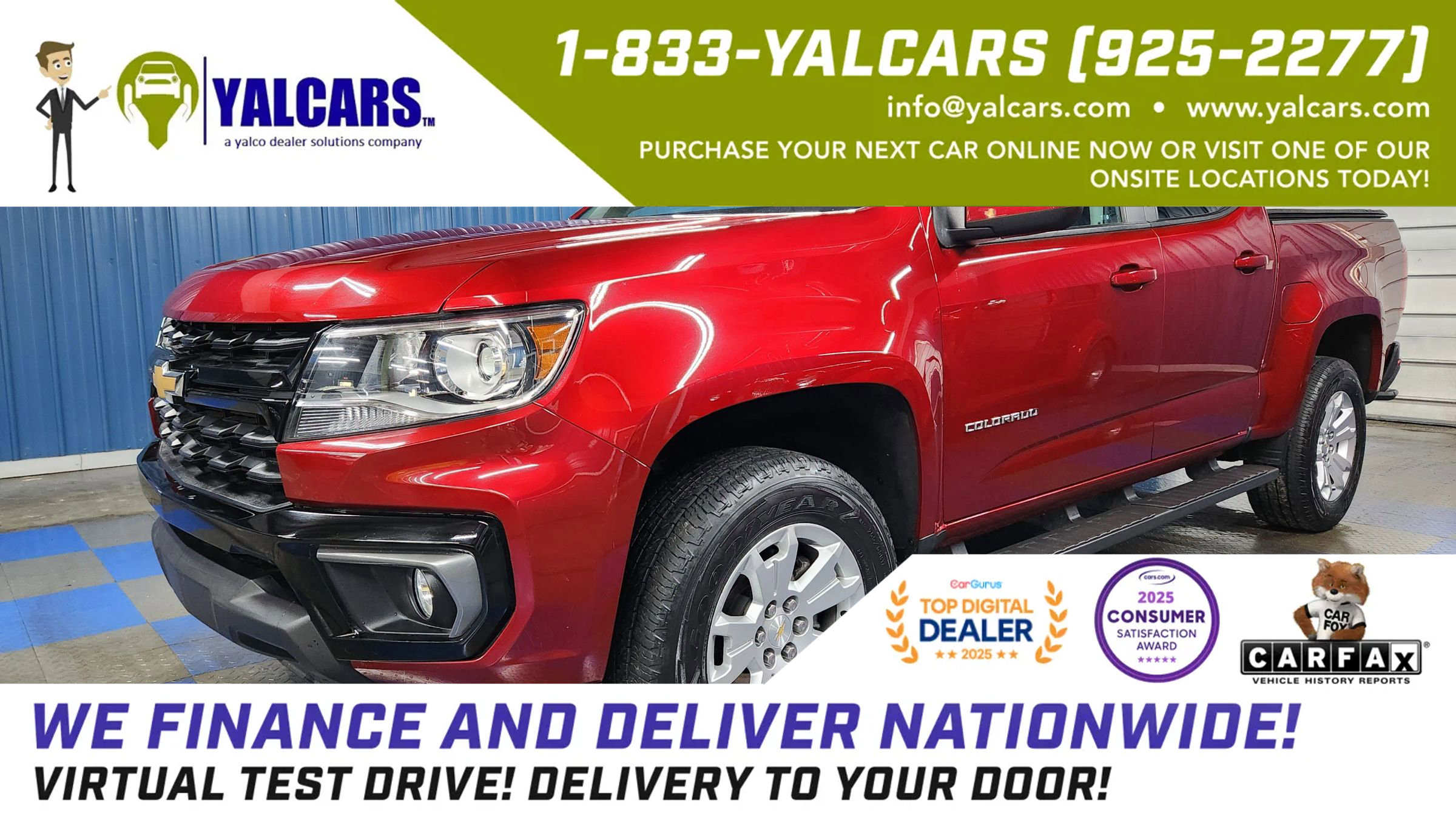 Used 2021 Chevrolet Colorado LT w/ LT Convenience Package image 1