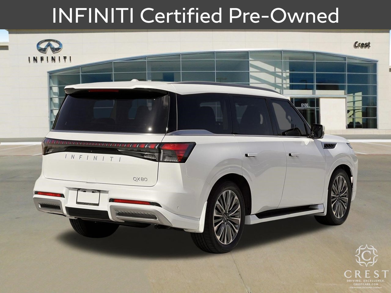 Certified 2026 INFINITI QX80 Luxe w/ Cargo Package RWD image 3