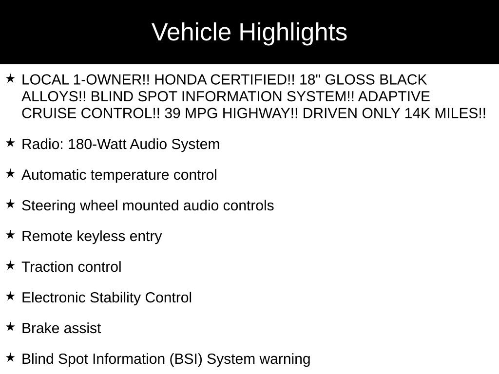 Certified 2025 Honda Civic Sport image 36