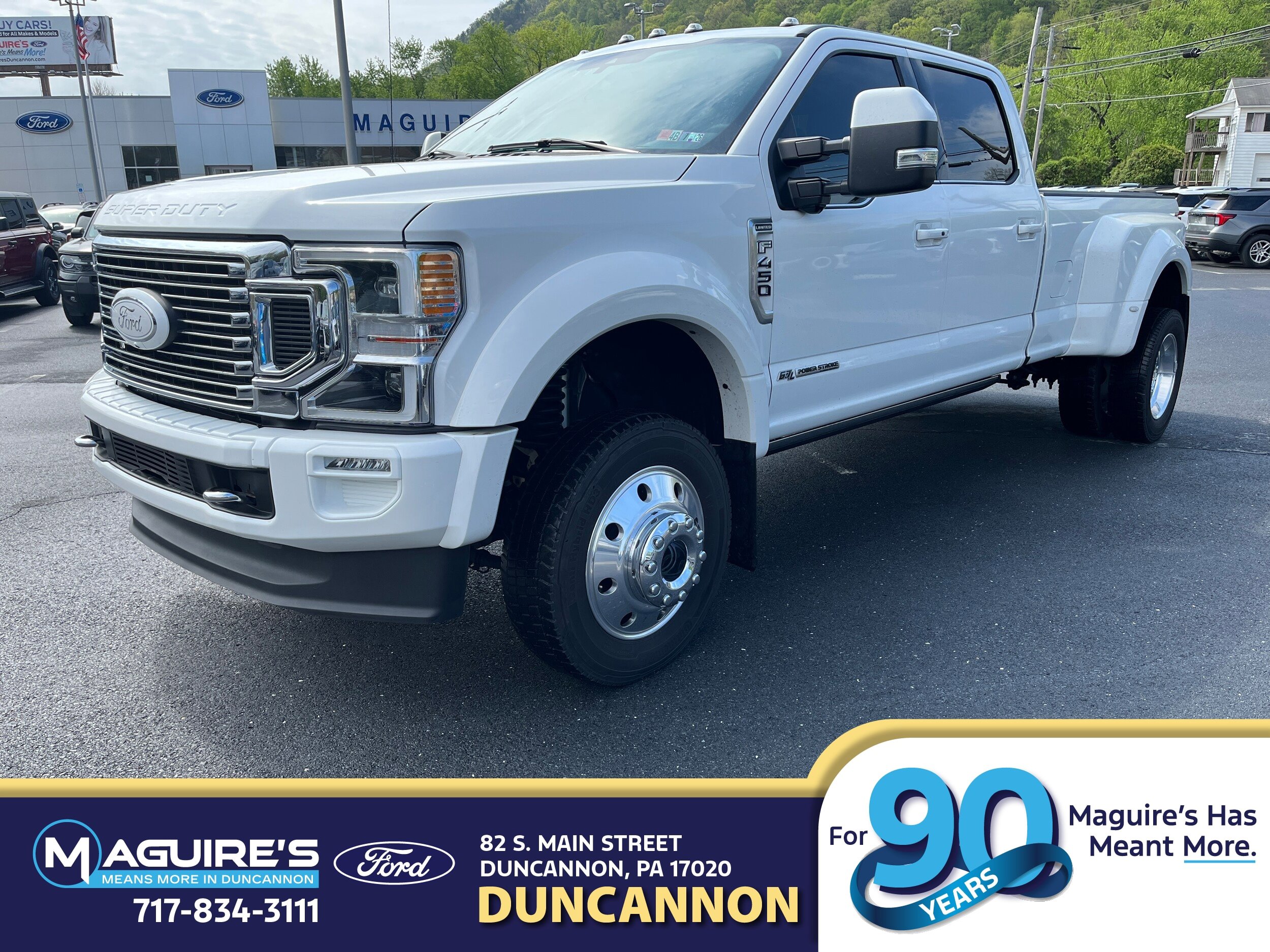 Used 2020 Ford F450 Limited w/ FX4 Off-Road Package AWD/4WD image 1