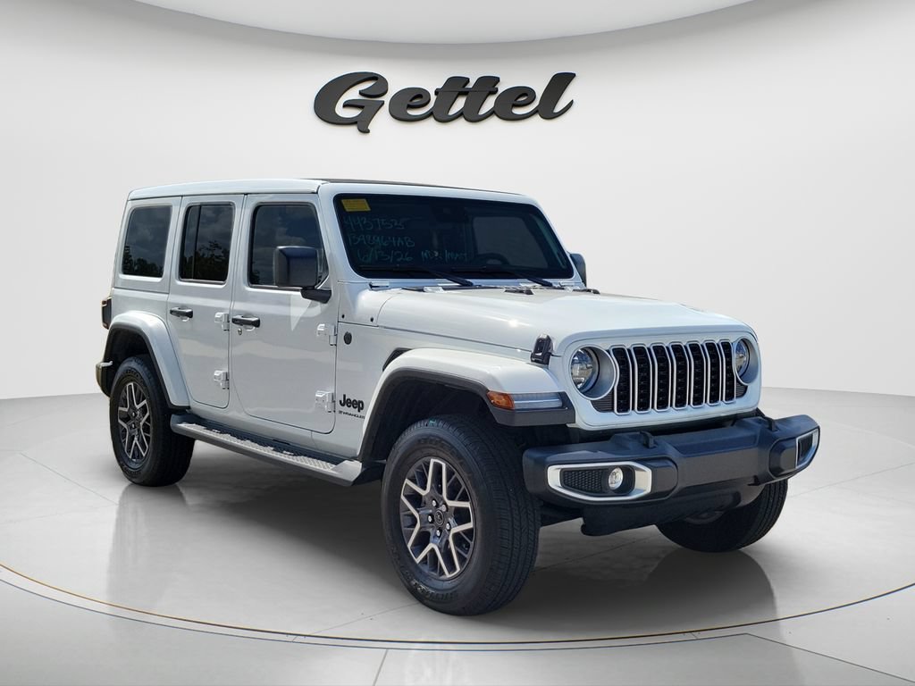 Used 2025 Jeep Wrangler Unlimited Sahara w/ Safety Group AWD/4WD image 3
