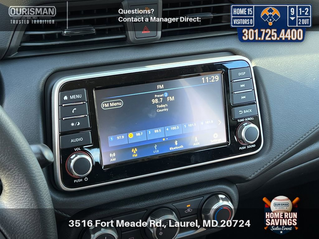 New 2025 Nissan Versa S w/ Trunk Package image 11