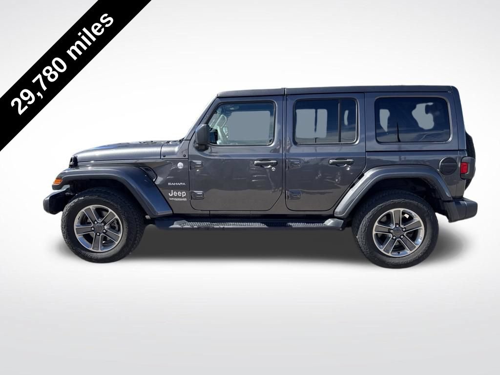 Used 2021 Jeep Wrangler Unlimited Sahara w/ Cold Weather Group AWD/4WD image 2