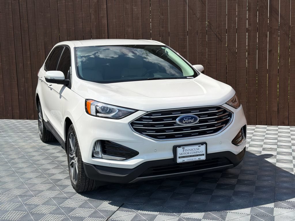 Used 2021 Ford Edge Titanium w/ Cargo Accessory Package FWD image 12
