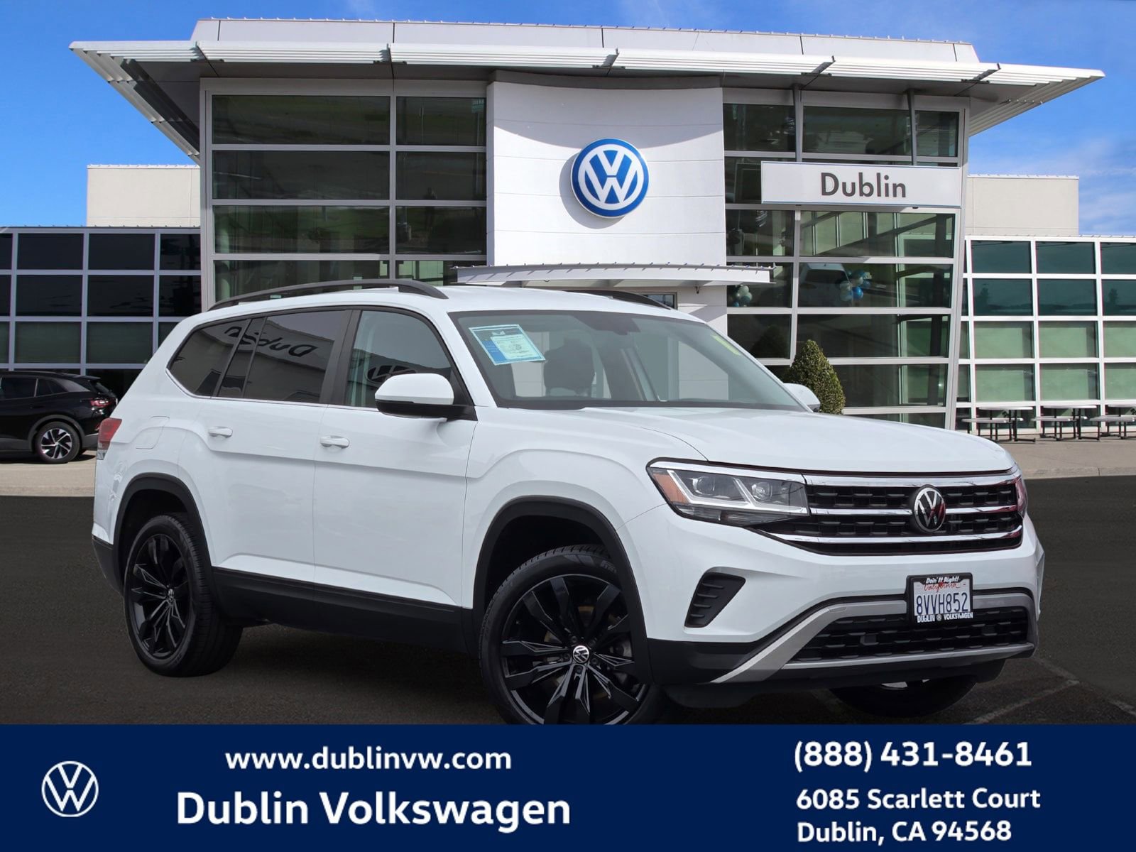 Certified 2021 Volkswagen Atlas S