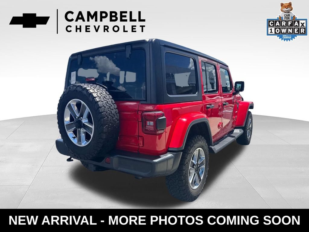 Used 2023 Jeep Wrangler Unlimited Sahara w/ LED Lighting Group AWD/4WD image 5