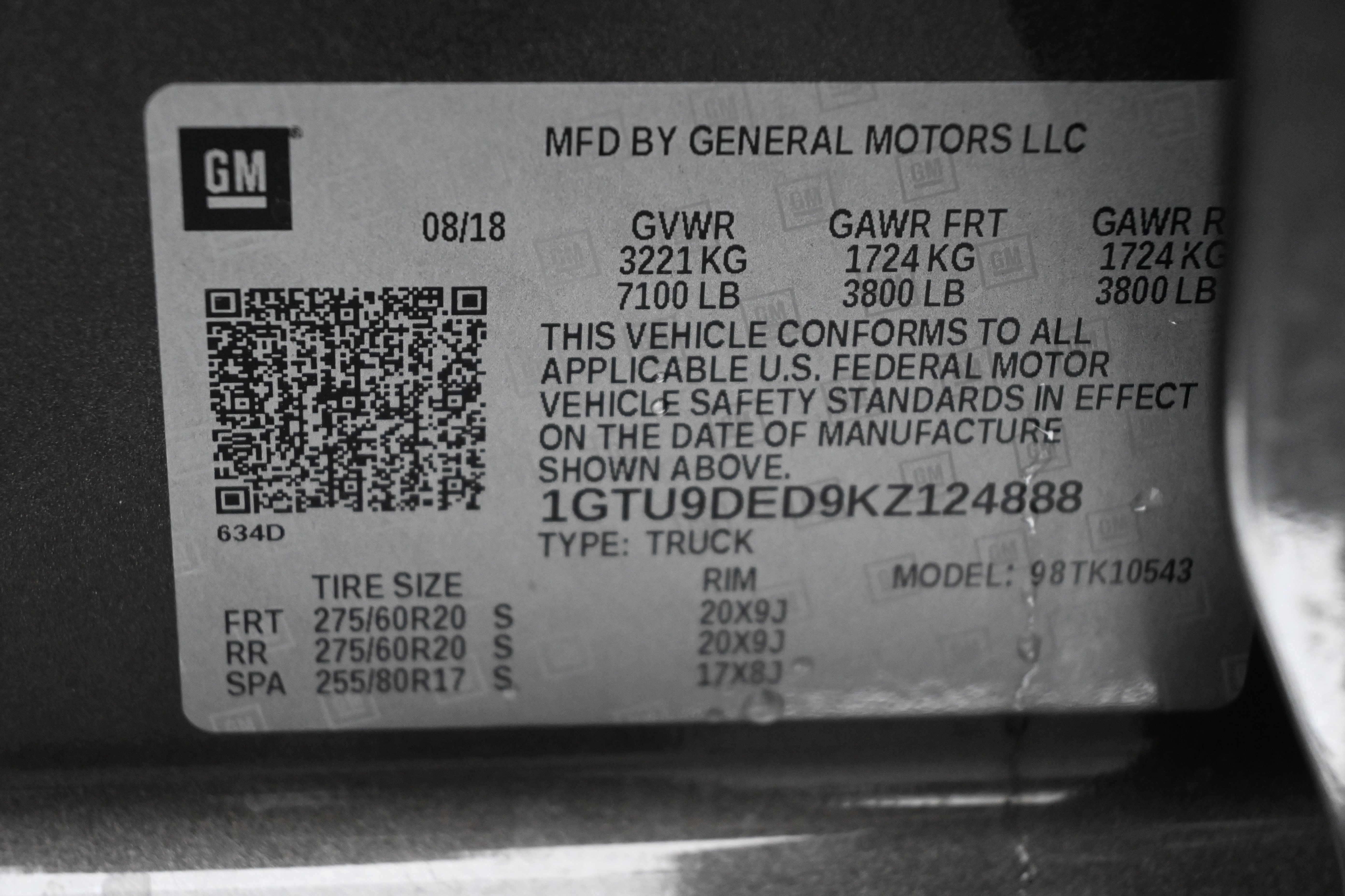 Used 2019 GMC Sierra 1500 SLT w/ SLT Premium Plus Package image 37