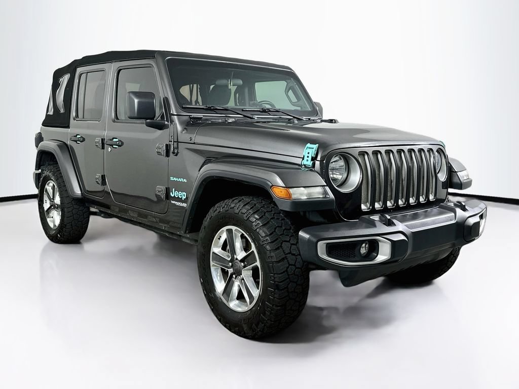 Used 2020 Jeep Wrangler Unlimited Sahara w/ Safety Group AWD/4WD image 2