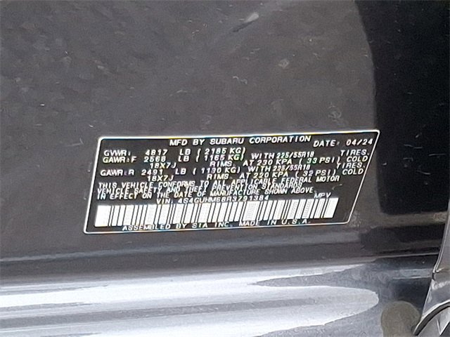 Certified 2024 Subaru Crosstrek 2.5i Limited w/ Popular Package #3A image 25