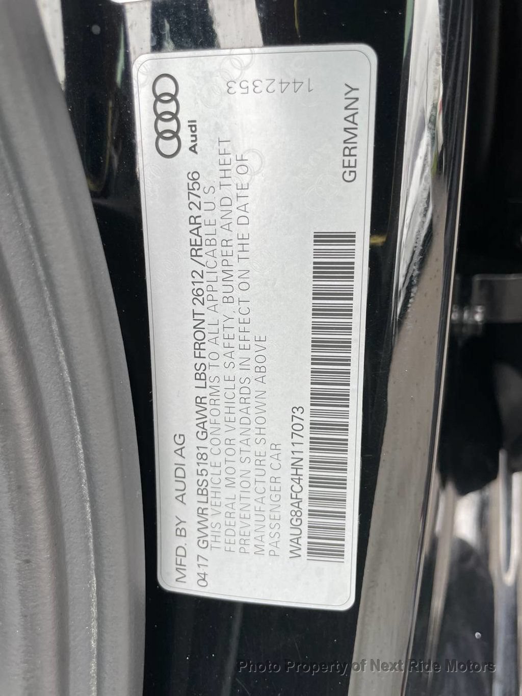 Used 2017 Audi A6 2.0T Premium Plus w/ Premium Plus Package AWD/4WD image 28