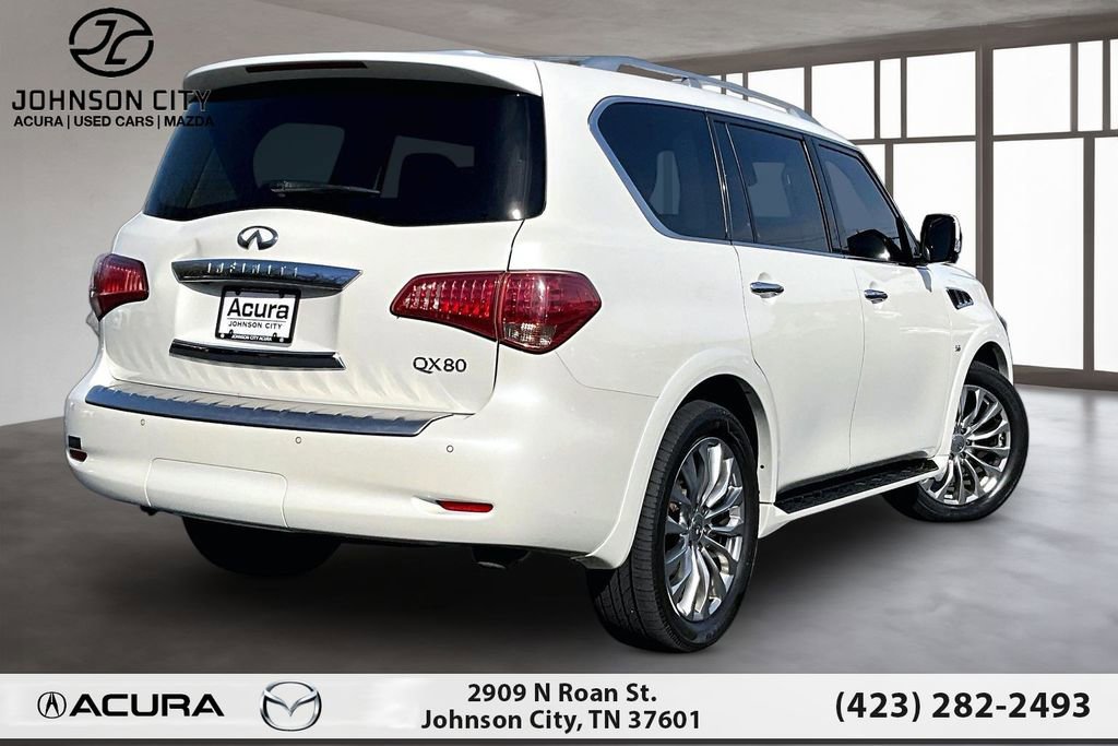 Used 2017 INFINITI QX80 4WD w/ Driver Assistance Package image 2
