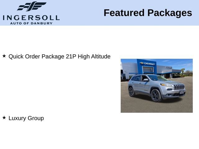 Used 2016 Jeep Cherokee High Altitude w/ Luxury Group AWD/4WD image 15