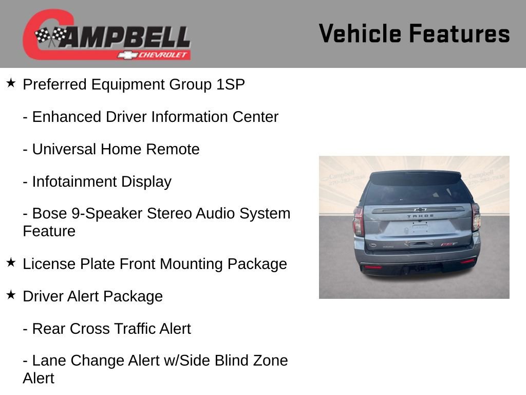 Used 2022 Chevrolet Tahoe RST w/ Luxury Package image 16