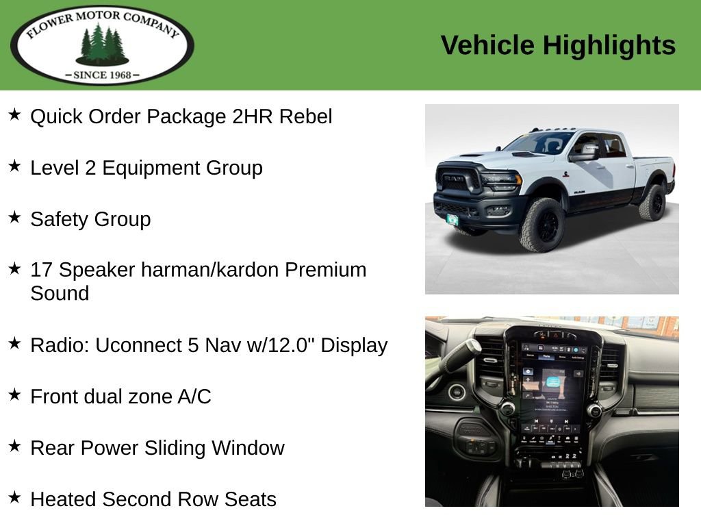 Used 2024 RAM 2500 Rebel w/ Safety Group image 3