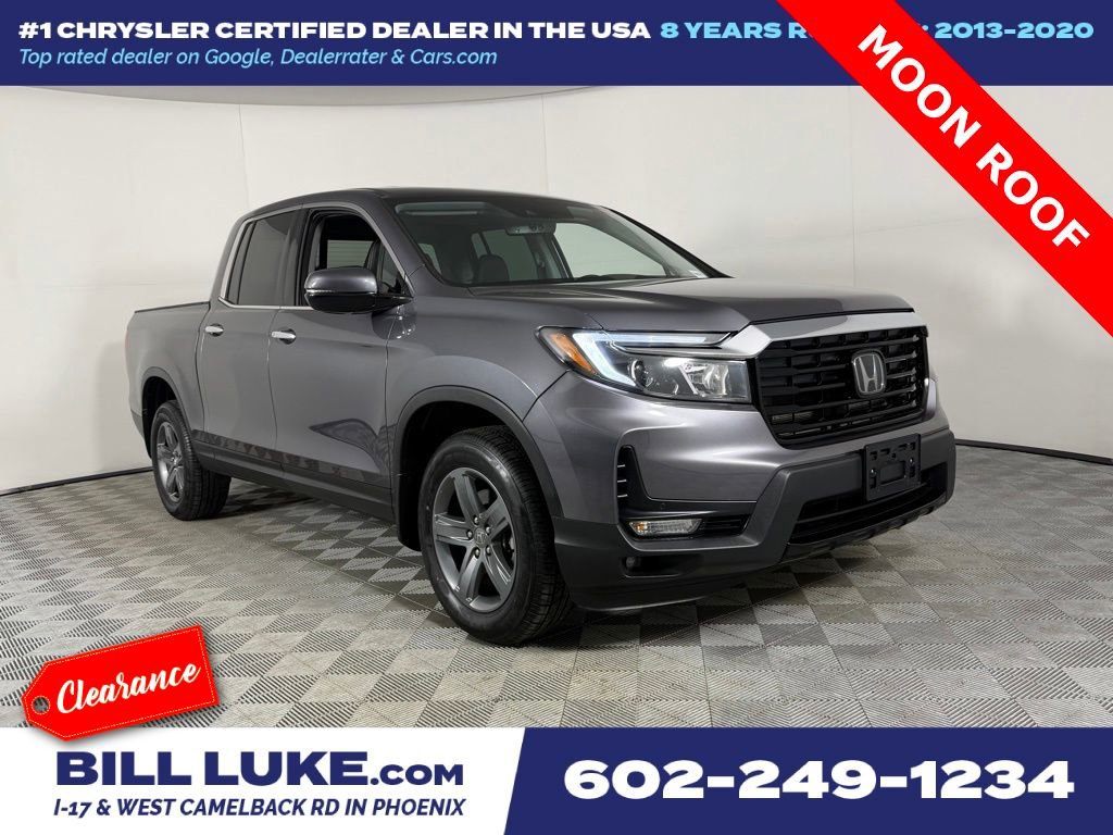 Used 2022 Honda Ridgeline RTL-E