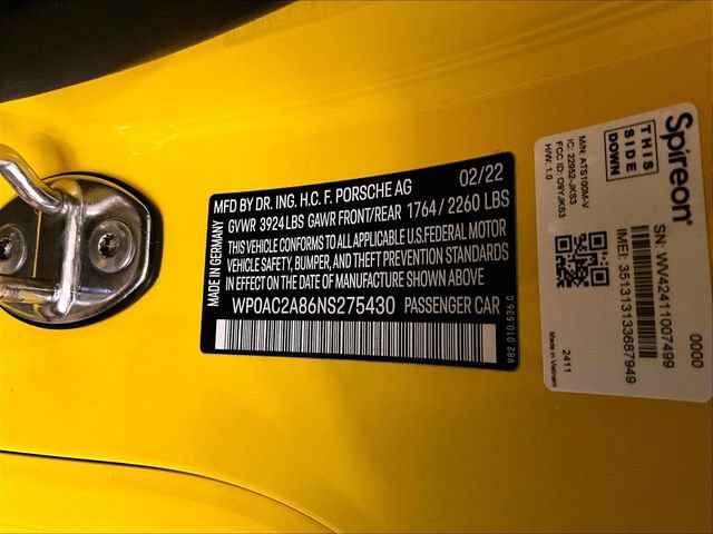 Used 2022 Porsche 718 Cayman GT4 RWD image 30