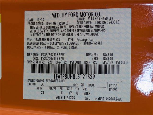 Used 2020 Ford Mustang Premium RWD image 22