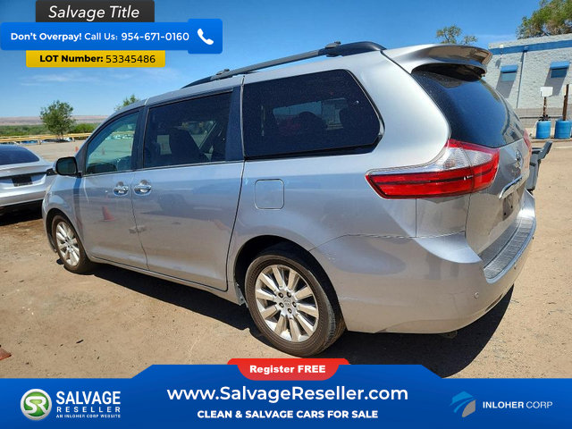 Used 2015 Toyota Sienna Limited Premium AWD/4WD image 3
