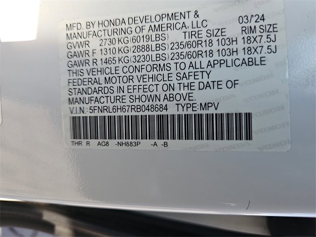 Used 2024 Honda Odyssey EX-L image 35